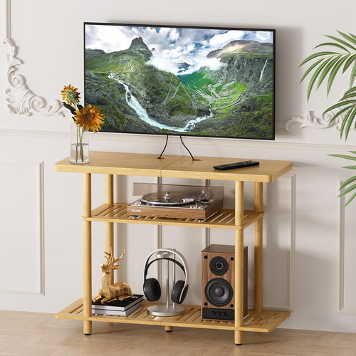 Compact bamboo stand - compact, tv