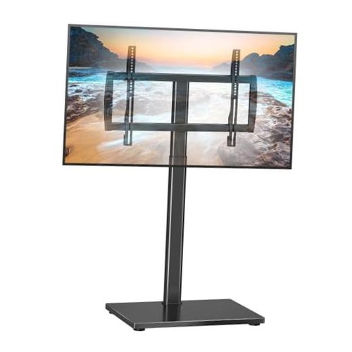 Black floor stand - floor, tv