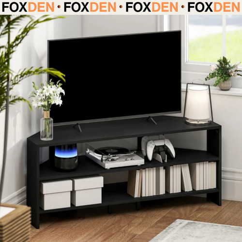 Black corner unit - black,