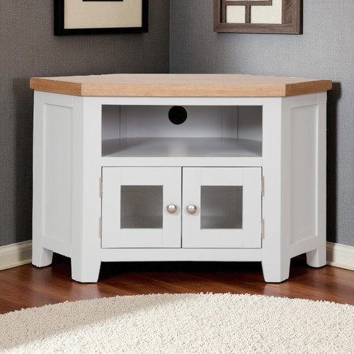 Corner stand oak - tv,