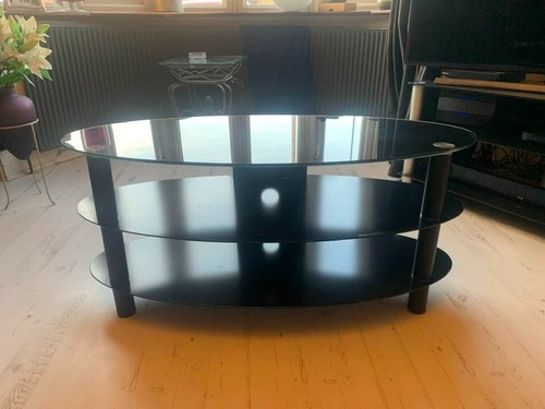 Black glass corner three - black, 3